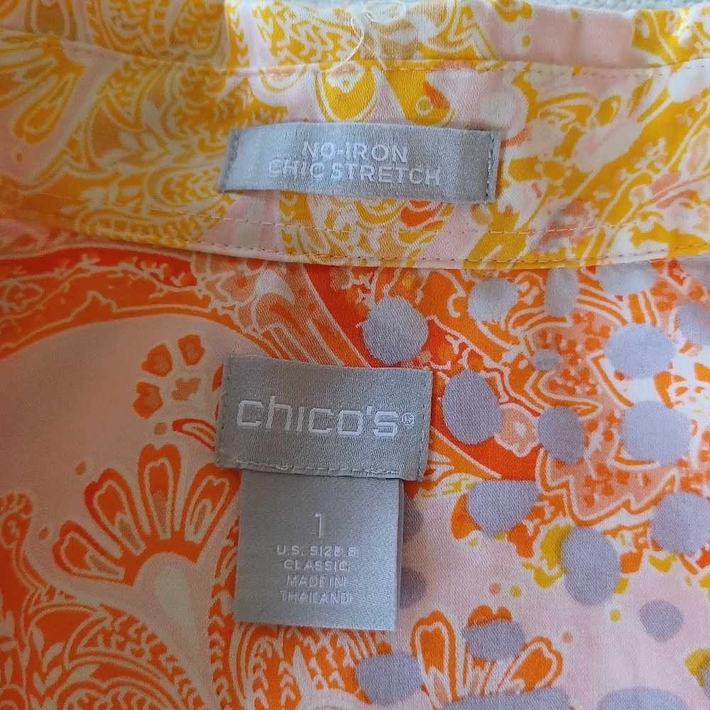 Chico's Cotton Shirt, size 1 - Picture 16 of 16